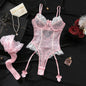 Lace backless bodysuit product detail image 04