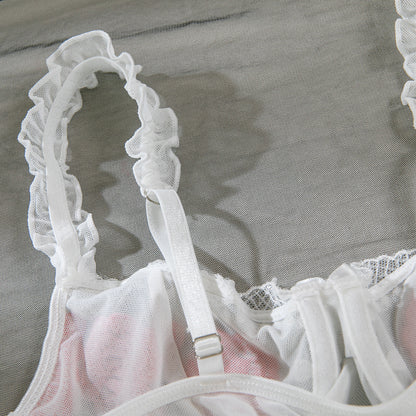 H-04374 Floral Embroidered Mesh Cami Dress Set – product image 25