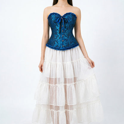 H-04365 Bridal Waist Cincher Corset for Body Shaping – product image 3