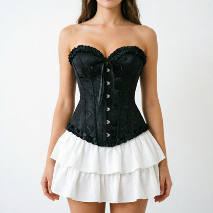 H-04365 Bridal Waist Cincher Corset for Body Shaping – product image 14