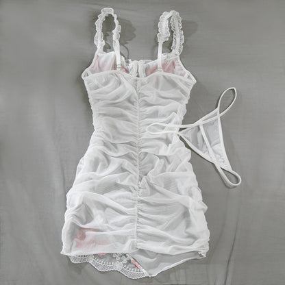 H-04374 Floral Embroidered Mesh Cami Dress Set – product image 22